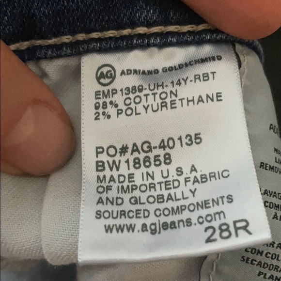 AG the legging step hem ankle skinny jeans… - Picture 4 of 8